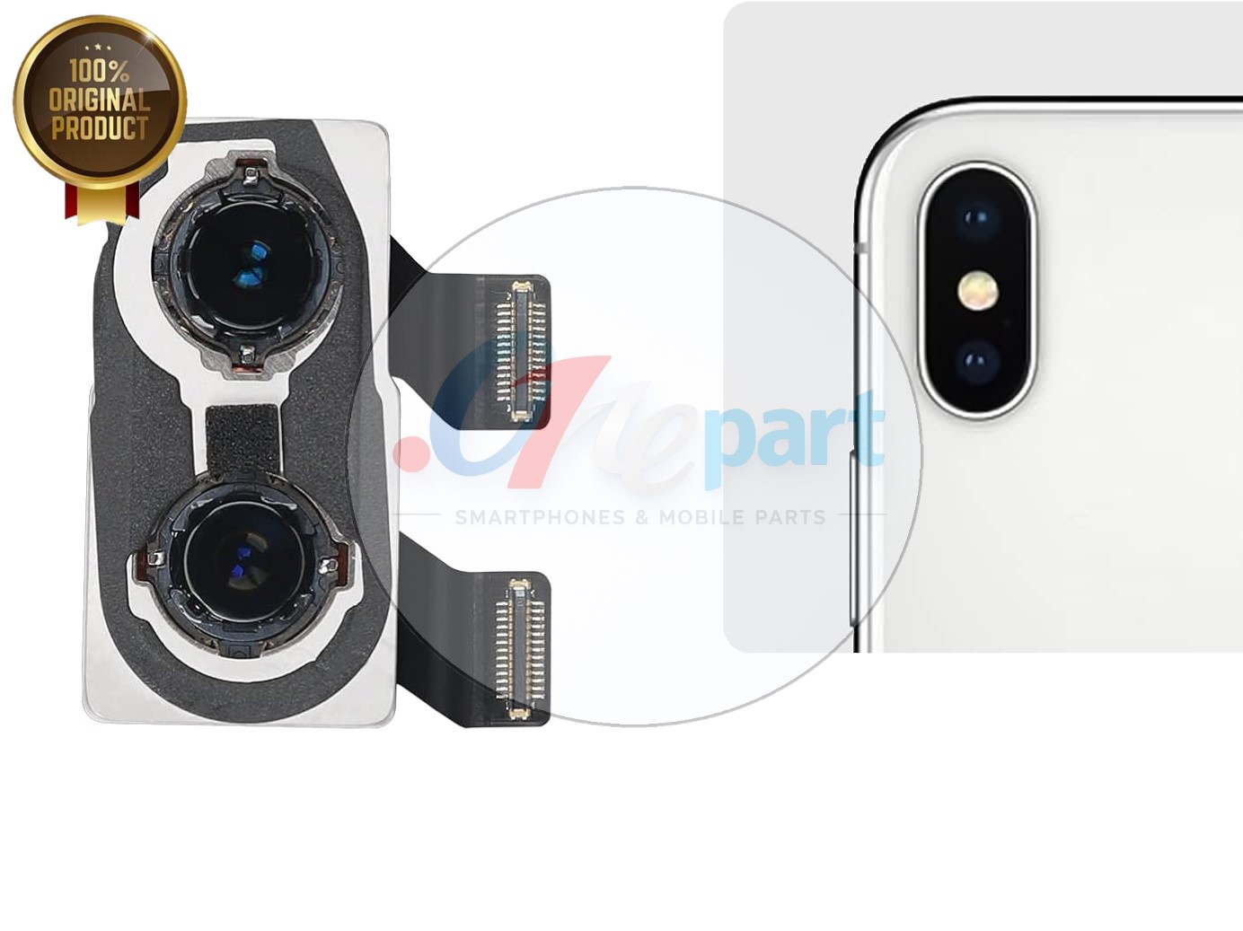 دوربین پشت آیفون Main Camera iPhone X اصلی اورجینال ضمانت اصالت کالا از دات وان پارت کرج