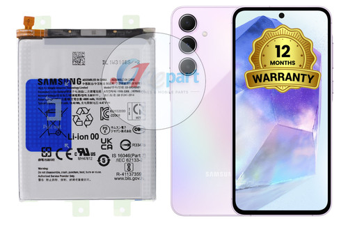 باتری سامسونگ Samsung A55 اورجینال با گارانتی یکساله (حتی بادکردگی) خرید از دات وان پارت