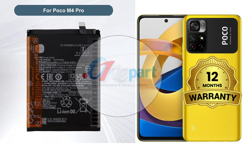 باتری شیائومی Poco M4 Pro 5G مدل BN5C اورجینال گارانتی یکساله (حتی بادکردگی) خرید از دات وان پارت